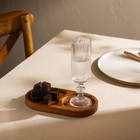 Поднос с двумя отделениями SL Home, 21×11×2 см, дуб - Фото 6