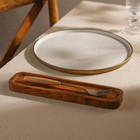 Лоток для столовых приборов и специй SL Home «Ариль», 27×7×2 см, дуб - Фото 5