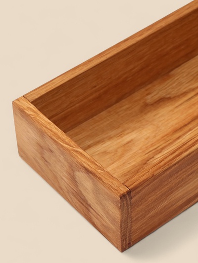 Лоток для столовых приборов и специй SL Home, 27×10×5 см, дуб