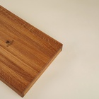 Лоток для столовых приборов SL Home, 34×25×5 см, дуб - Фото 4