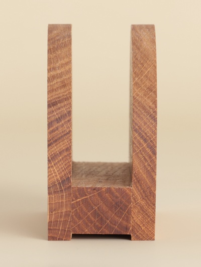 Салфетница деревянная SL Home, 12×9 см, дуб