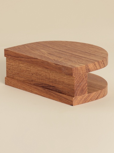 Салфетница деревянная SL Home, 12×9 см, дуб