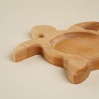 Набор детской деревянной посуды Sima-Land Home WaterLife, 3 предмета: кит 20×12,5 см, черепаха 20×19,5 см, морская звезда d=20 см, подарочная коробка - фото 25419132
