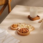 Менажница детская из берёзы Sima-Land Home Auto, 19.5×16×1.8 см - Фото 5