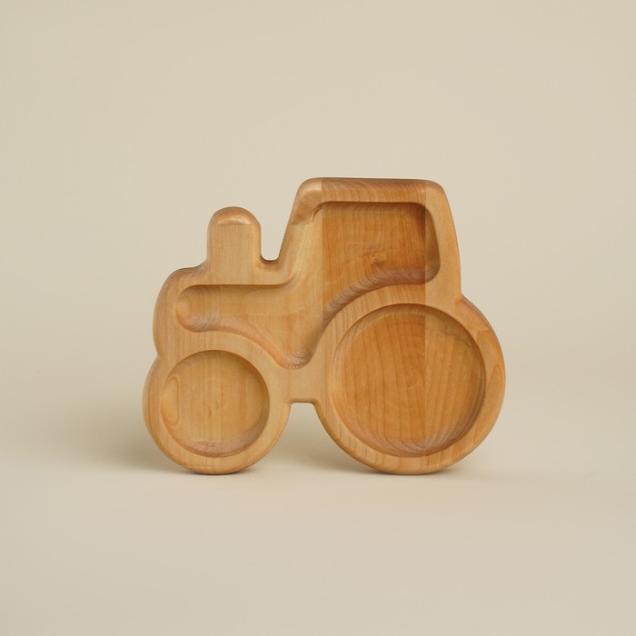 Менажница детская из берёзы Sima-Land Home Auto, 19.5×16×1.8 см - Фото 1