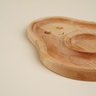 Менажница детская из берёзы Sima-Land Home Avocado, 20×16.5×1.8 см - Фото 3