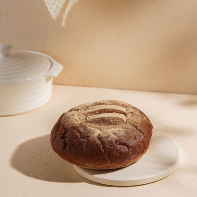 Пекарский камень SL Home «Вомеро», d=20.6 см, толщина 1.5 см, бежевый