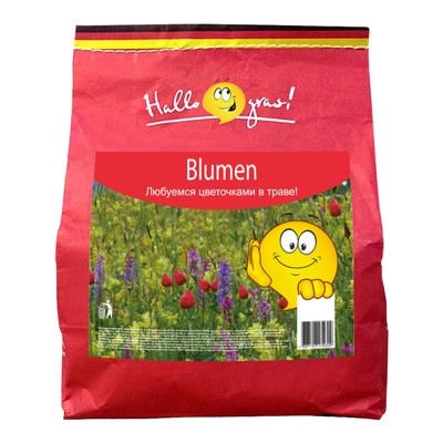Семена газона ГазонCity Blumen, 1 кг