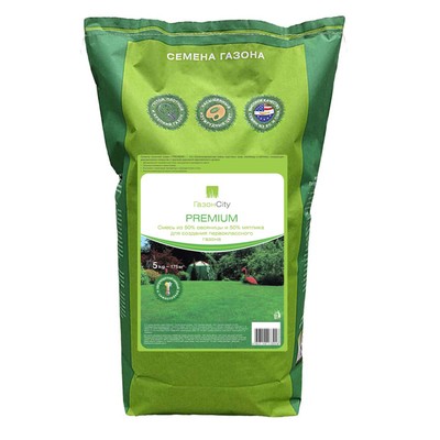 Семена газона ГазонCity Premium, 5 кг
