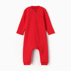 Комбинезон детский MINAKU цвет красный, рост 74-80 см - фото 321600125