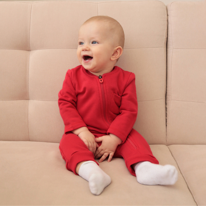 Комбинезон детский MINAKU, красный, рост 86-92 см - Фото 1