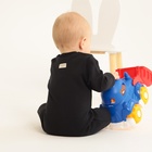 Комбинезон детский MINAKU, рост 62-68 см, чёрный - фото 114831458