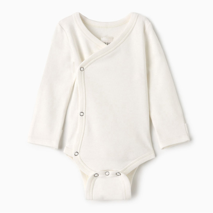 Боди детское MINAKU, рост 74-80 см, цвет экрю