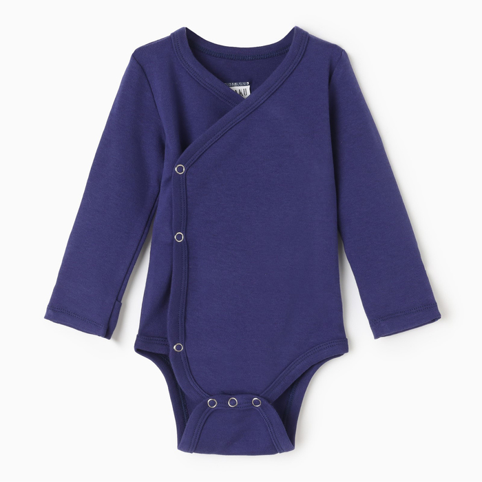 Боди детское MINAKU, рост 68-74 см, тёмно-синее