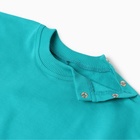 Комбинезон детский MINAKU, рост 68-74 см, изумрудный - фото 25390352