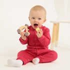 Комбинезон детский MINAKU цвет малиновый, рост 68-74 см 9842026