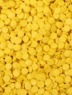 УЦЕНКА Посыпка сахарная декоративная «Конфетти» перламутровое желтое 500 г 10505498