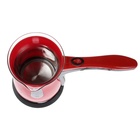 Турка электрическая Energy EN-294, 500 Вт, 0.5 л, красная - фото 24048978