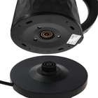 Чайник электрический Homestar HS-1021, пластик, колба металл, 1.7 л, 1500 Вт, чёрный - фото 51625365 Чайник электрический Homestar HS-1021, пластик, колба металл, 1.7 л, 1500 Вт, чёрный - фото 51625365