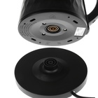 Чайник электрический Homestar HS-1021, пластик, колба металл, 1.7 л, 1500 Вт, чёрный - фото 9831381