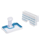 Паровая швабра Energy EN-643, 1400 Вт, 350 мл, шнур 5 м, бело-голубая - Фото 8