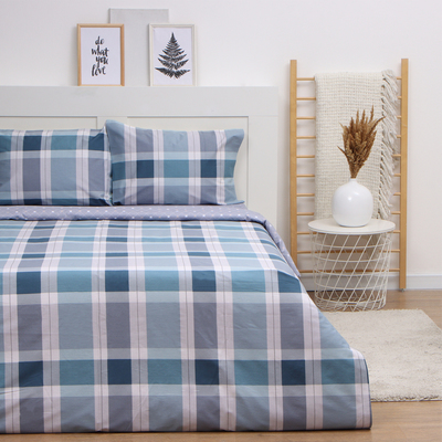 Постельное бельё 2-спальное LoveLife Square, сатин