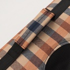 Сумка-переноска каркасная со шторкой, размер L, 53×22×29 см, клетчатая - Фото 12