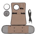 Сумка-переноска с органайзером и иллюминатором, 43×24×28 см, коричневая - Фото 17