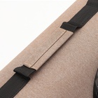 Сумка-переноска с органайзером и иллюминатором, 43×24×28 см, коричневая - Фото 9