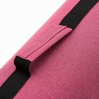 Сумка-переноска с органайзером и иллюминатором, 43×24×28 см, розовая - Фото 9