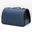 Сумка-переноска с органайзером и иллюминатором, 43×24×28 см, синяя - Фото 6