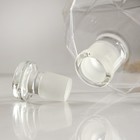 Мини-Бар «Рубин», на подставке, на 2 персоны, штоф - 850 мл, стаканы - 300 мл, 28.5×11×21.5 см, стекло, дерево - Фото 7