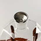 Мини-Бар «Рубин», на подставке, на 2 персоны, штоф - 880 мл, стаканы - 200 мл, 32.5×13×23.5 см, стекло, дерево - Фото 7