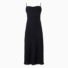Платье женское миди MINAKU: Casual Collection цвет черный, р-р 50 - фото 321565278