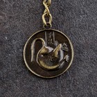 Сувенир-брелок "Счастливая монета", олово - фото 9691430