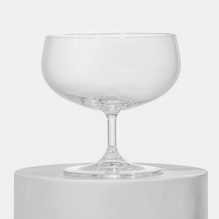 Набор стеклянных креманок «Пион», 300 мл, 6 шт - фото 1905260031