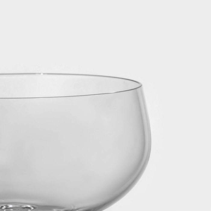 Набор стеклянных креманок «Пион», 300 мл, 6 шт - фото 1905260034