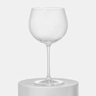 Набор стеклянных бокалов для вина «Пион», 350 мл, 6 шт - фото 4450789