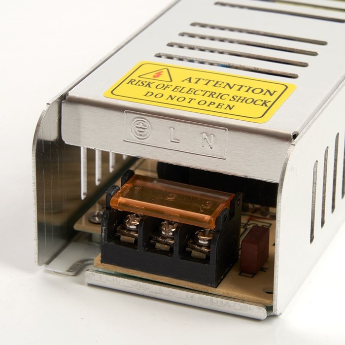 Трансформатор электронный для светодиодной ленты 12 Вт, Feron, LB009, 16.5А, 200 Вт - фото 1903799623
