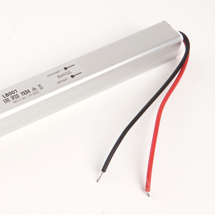 Трансформатор электронный для светодиодной ленты 24 Вт, Feron, LB001, 1.5A, 36 Вт - фото 1903799693