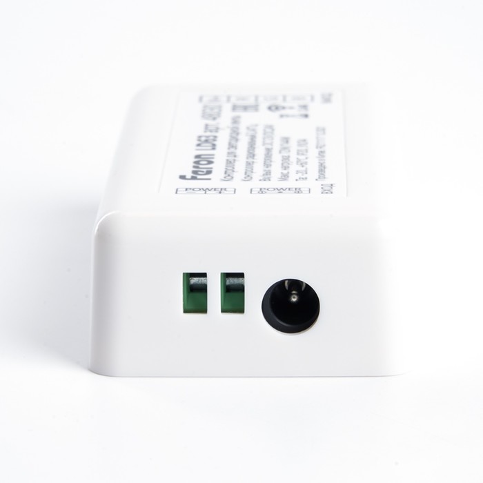 Контроллёр RGB для светодиодной ленты с П/У белый, 12-24V, LD63 - фото 1886096740