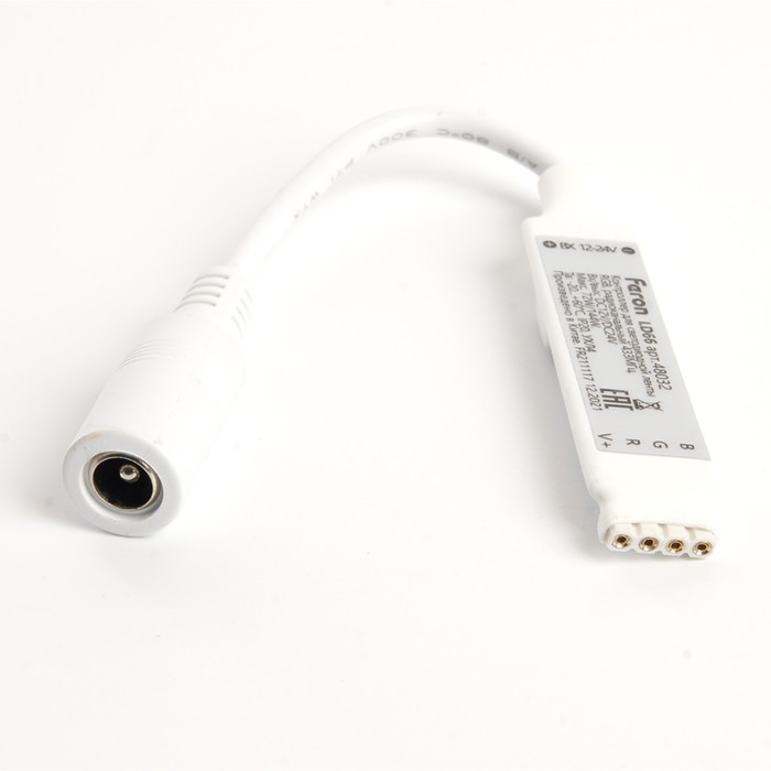 Контроллёр RGB mini для светодиодной ленты с П/У, 12-24V, LD66 - фото 1908165576