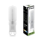 Лампа светодиодная Feron, G9, 7 Вт, 230 В, белый свет - фото 300556630
