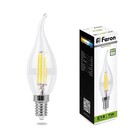 Лампа светодиодная Feron, E14, 7 Вт, 230 В, белый свет - фото 300556676