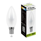 Лампа светодиодная Feron, E14, 9 Вт, 230 В, белый свет - фото 300556700