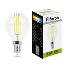 Лампа светодиодная Feron, E14, 9 Вт, 230 В, белый свет - фото 300556716