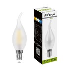 Лампа светодиодная Feron, E14, 11 Вт, 230 В, белый свет - фото 300556732