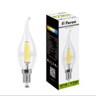 Лампа светодиодная Feron, E14, 11 Вт, 230 В, белый свет - фото 300556734