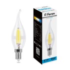 Лампа светодиодная Feron, E14, 9 Вт, 230 В, дневной свет - фото 300556840