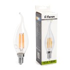 Лампа светодиодная Feron, E14, 15 Вт, 230 В, белый свет - фото 4327744